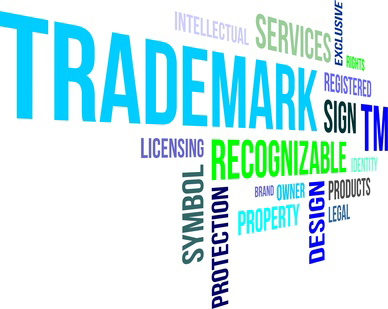 word cloud - trademark