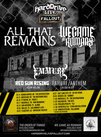 ALL THAT REMAINS AND WE CAME AS ROMANS